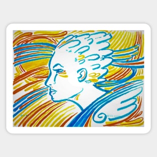 Wind Goddess Sticker